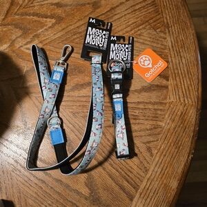 Max & Molly Unicorn Smart ID Collar And Leash Medium